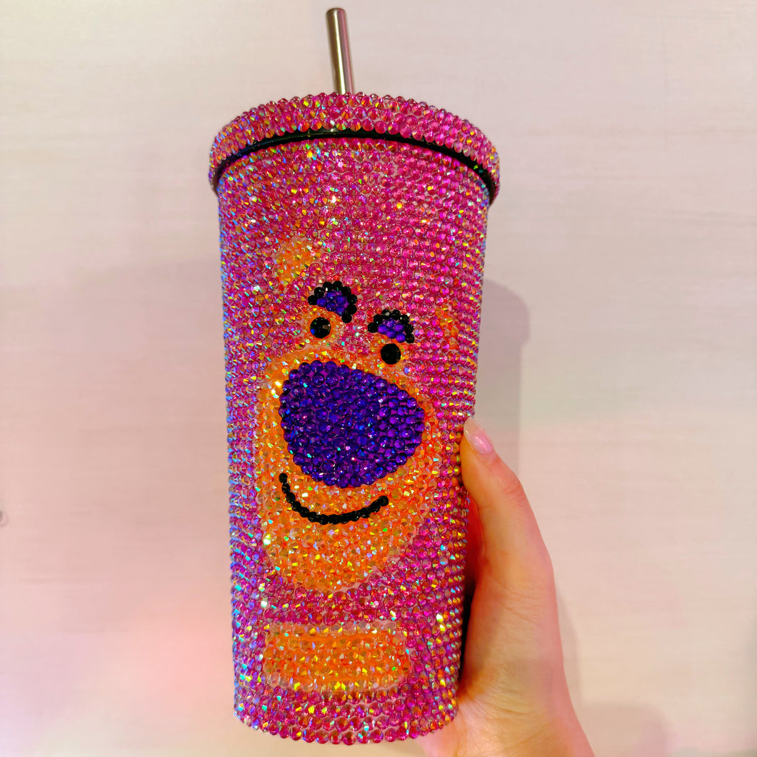 Cartoon Rhinestone Thermal Cup (475ml)