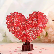 Load image into Gallery viewer, Valentine&#39;s Day Flower Card
