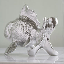 Load image into Gallery viewer, Gold Fish Figurine
