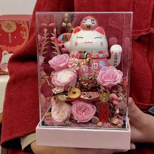 Load image into Gallery viewer, Lucky Cat Forever Flower Box
