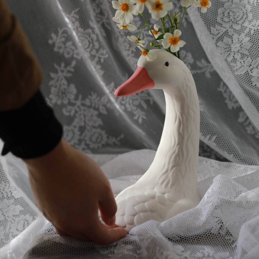 Swan Flower Vase