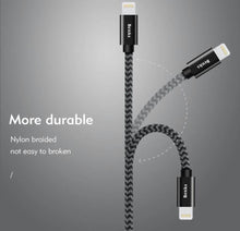 Load image into Gallery viewer, BENKS 1.8M MFI Certified Nylon Braided Lightning Cable
